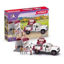 schleich HORSE CLUB - Mobiele dierenarts met aanhanger - 42704