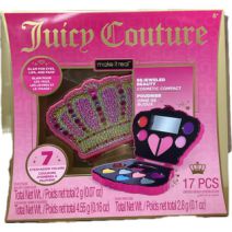 Juicy couture bejeweled luxury makeup set