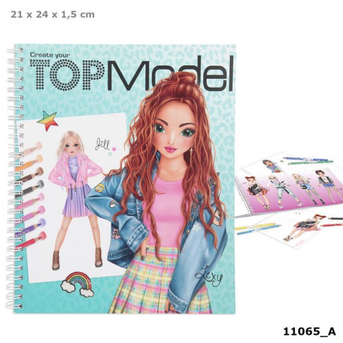 Create Your Topmodel Kleurboek 11065 Toyhouse Nl De Webshop