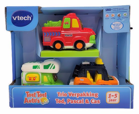 regelmatig metriek Monopoly Vtech Toet Toet Auto Trio Pack Cas Ted Pascal | Toyhouse.nl, de webshop  voor speelgoed!
