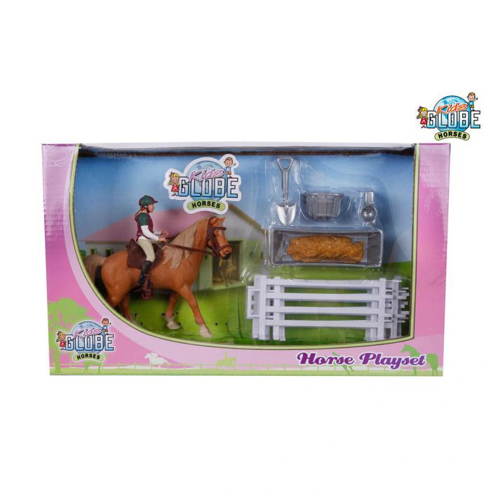 verkwistend mouw Zeebrasem Paarden speelset met ruiter | Toyhouse.nl, de webshop voor speelgoed!