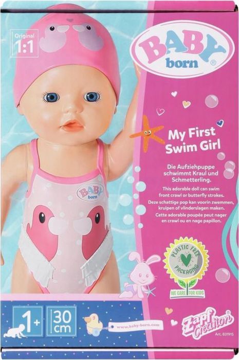 federatie Reusachtig Overvloedig Baby born pop my first swim girl | Toyhouse.nl, de webshop voor speelgoed!