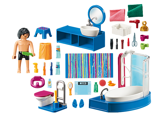 Gematigd poeder Kiezen Playmobil dollhouse 70211 badkamer met ligbed | Toyhouse.nl, de webshop  voor speelgoed!