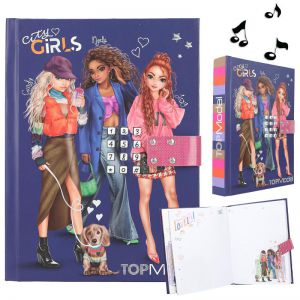 Topmodel dagboek met geheime code city girls