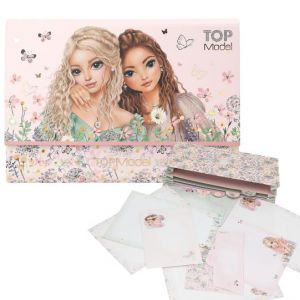 Topmodel briefpapier in registermap summer feeling