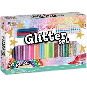 Basic Craft Glitterset 70-delig 