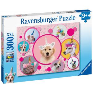 PUzzel 300 stukjes schattige eenhoorn-hond