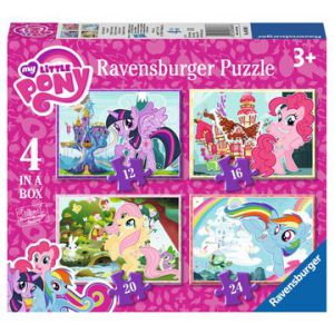 Puzzel 4-in-1 my little pony