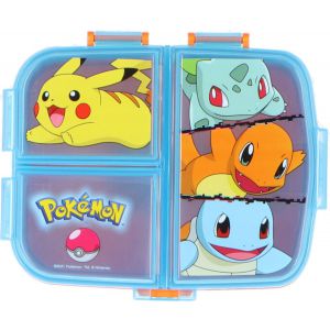 Pokemon lunchbox met meerdere compartimenten 