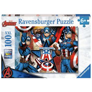 Puzzel 100 stukjes Captain America