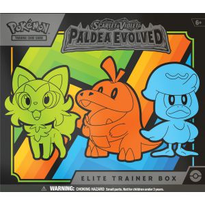 Pokemon Scarlet en Violet Paldea trainer box