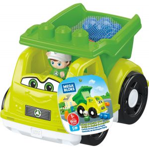 Mega blocks recylcing truck