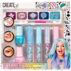 Create it! make-up set glitter zeemeermin