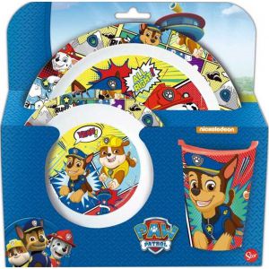 Paw patrol lunch/ontbijtset drie delig