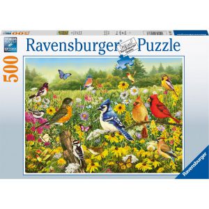 puzzel Vogels in de Wei Legpuzzel 500 stukjes