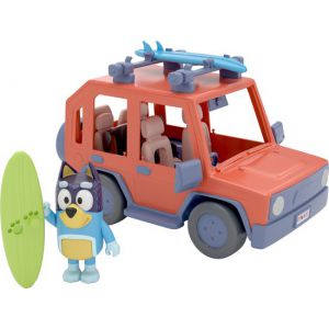 BLUEY - 4WD Landcruiser Speelauto met accessoires - Speelset 