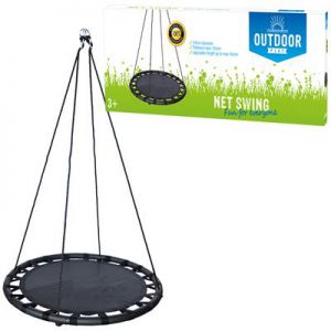 Outdoor Play Schommel mat 100cm Zwart