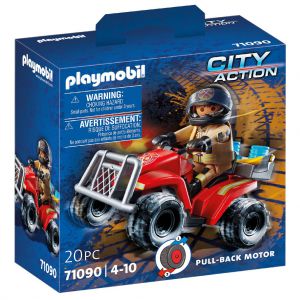 Playmobil 71090 brandweer speed quad