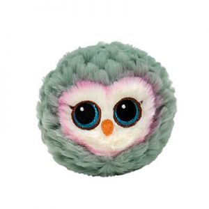 Ty Beanie Bouncers Owl Grey