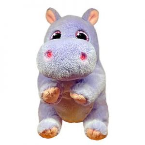 Ty Beanie Boo Henrietta Hippo Grey 15cm