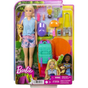 Barbie Kamperen Malibu en Brooklyn met accessoires - Pop 