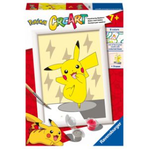 Ravensburger Creart schilderen op nummer Pokémon Pikachu