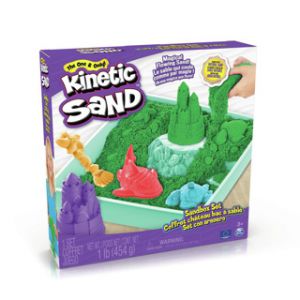 Kinetic sand - sand box groen