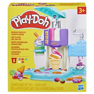 Play-doh regenboog ijsmaker