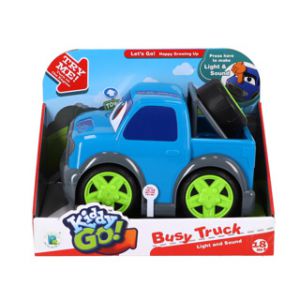 KiddyGo auto pick up truck met licht en geluid blauw