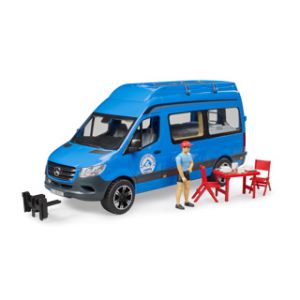 Camper Mercedes Benz Sprinter met chauffeur en accessoires