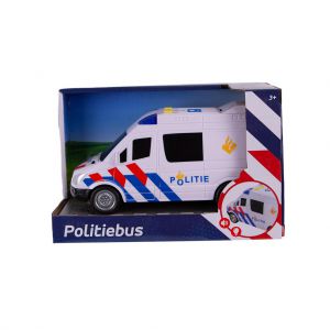 Auto politiebus met licht en geluid