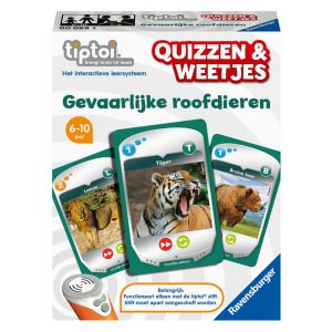 Tiptoi quizzen en weetje gevaarlijke roofdieren