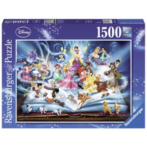 Puzzel 1500 Disney's magische sprookjesboek