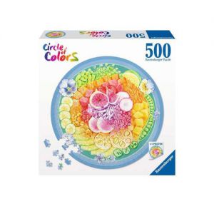 Puzzel 500 stukjes Circle of colors - Poke bowl