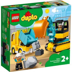 LEGO DUPLO 10931 Truck & Graafmachine Met Rupsbanden
