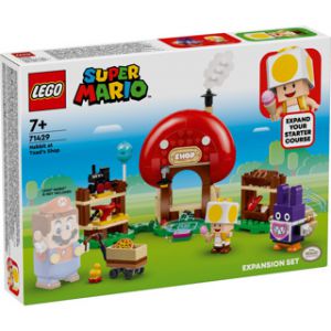 Lego super mario 71429 uitbreidingsset: Nabbit bij toads winkeltjes