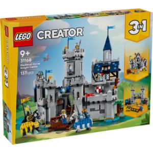 LEGO Creator 31168 Middeleeuws Kasteel Met Ridders Te Paard