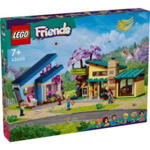 Lego friends 42620 Olly en Paisley's huizen