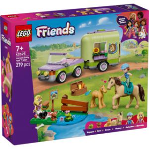 LEGO Lego Friends 42695 Trailer En Paard En Veulen
