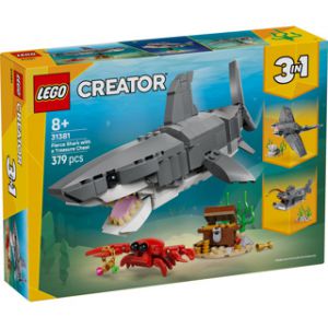 LEGO Lego Creator 31381 Woeste Haai Met Schatkist 