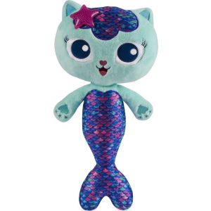 Gabby's Poppenhuis - Meerminkat Knuffel met licht en geluid - 33 cm 