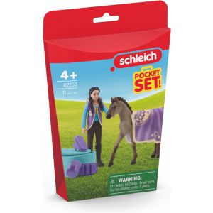 Schleich HORSE CLUB - Schoonheidsset met Kim - 42753 