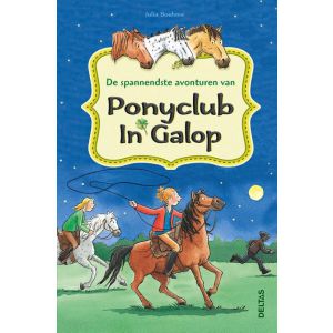 Boek de spannendste avonturen van ponyclub in galop
