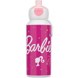 Barbie pop up drinkfles 400ml