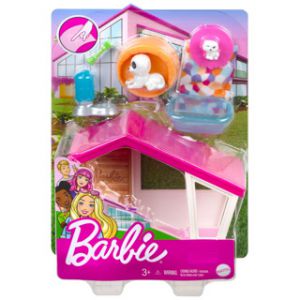 Barbie Mini Playset Hondenhuis Met Hondje 