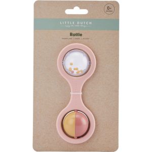 Little Dutch Bal Rammelaar Roze 