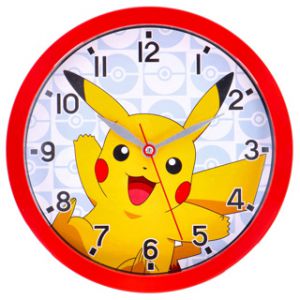 Pokémon Wandklok: Pikachu 