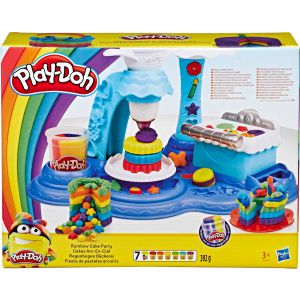 Play-Doh regenboogtaartenfeest