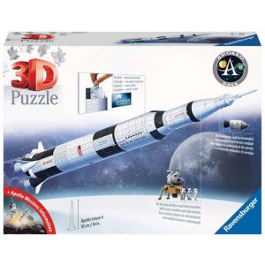 3D puzzel Apollo Saturn V raket 