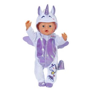 Baby born unicorn onesie 43 cm 